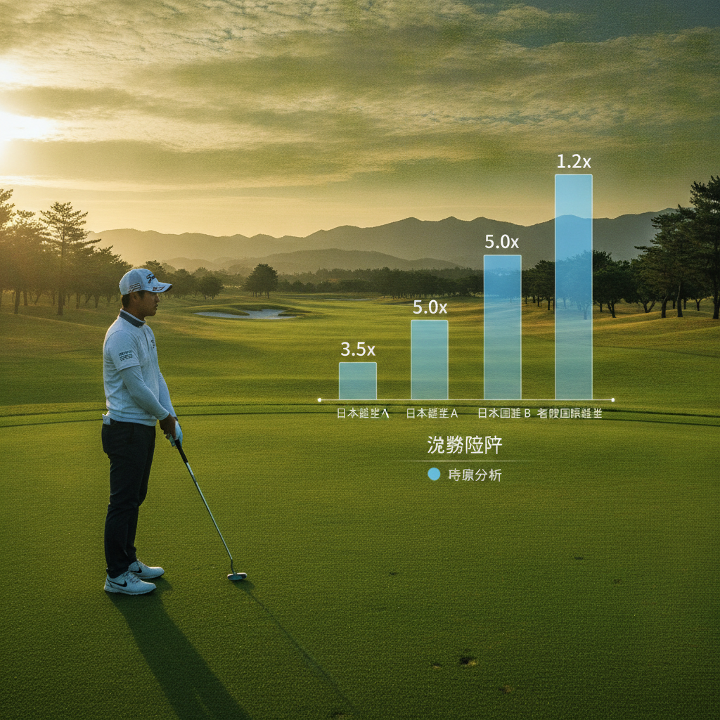 ゴルフ ブックメーカー 日本人 優勝 賠率